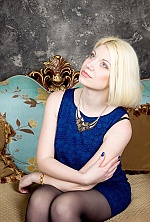 Ukrainian mail order bride Tatyana from Donetsk with blonde hair and blue eye color - image 5