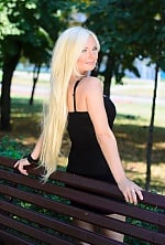 Ukrainian mail order bride Inna from Kharkov with blonde hair and blue eye color - image 5