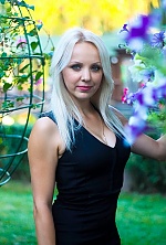 Ukrainian mail order bride Ekaterina from Lviv with blonde hair and blue eye color - image 4