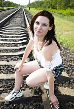 Ukrainian mail order bride Natalia from Dnipro with brunette hair and green eye color - image 3