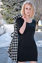 Ukrainian mail order bride Eugeniya from Dnipro with blonde hair and blue eye color - image 10