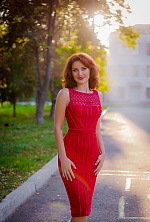 Ukrainian mail order bride Ludmila from Nikopol with light brown hair and blue eye color - image 3