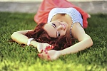 Ukrainian mail order bride Viktoria from Donetsk with red hair and green eye color - image 4