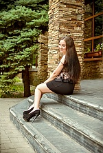 Ukrainian mail order bride Tatyana from Kharkiv with brunette hair and blue eye color - image 3