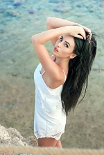 Ukrainian mail order bride Alyona from Kharkov with brunette hair and green eye color - image 3