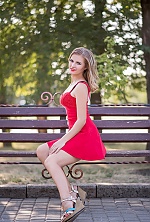 Ukrainian mail order bride Elena from Varvarovka with blonde hair and green eye color - image 8