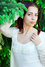 Ukrainian mail order bride Olia from Kremenchuk with light brown hair and green eye color - image 7