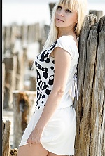 Ukrainian mail order bride Anastasia from Odessa with blonde hair and grey eye color - image 7