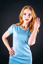 Ukrainian mail order bride Yuliya from Herson with blonde hair and grey eye color - image 9