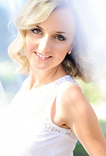 Ukrainian mail order bride Ludmila from Dnipro with blonde hair and green eye color - image 6