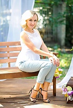 Ukrainian mail order bride Ludmila from Dnipro with blonde hair and green eye color - image 10
