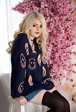 Ukrainian mail order bride Alisa from Odessa with blonde hair and blue eye color - image 4