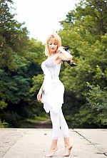 Ukrainian mail order bride Elena from Dnipro with blonde hair and green eye color - image 11