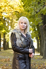Ukrainian mail order bride Elena from Dnipro with blonde hair and green eye color - image 5