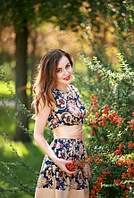 Ukrainian mail order bride Alina from Dnipro with brunette hair and green eye color - image 5
