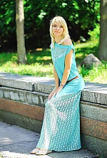 Ukrainian mail order bride Inna from Dnipro with blonde hair and green eye color - image 2