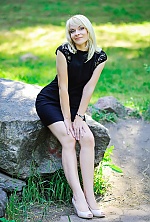 Ukrainian mail order bride Inna from Dnipro with blonde hair and green eye color - image 3