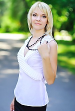 Ukrainian mail order bride Inna from Dnipro with blonde hair and green eye color - image 9
