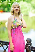 Ukrainian mail order bride Inna from Dnipro with blonde hair and green eye color - image 12