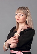 Ukrainian mail order bride Olga from Smila with blonde hair and green eye color - image 2
