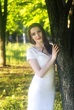 Ukrainian mail order bride Anastasia from Kiev with brunette hair and brown eye color - image 7