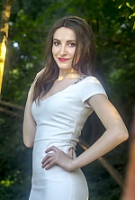 Ukrainian mail order bride Anastasia from Kiev with brunette hair and brown eye color - image 2