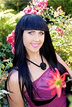 Ukrainian mail order bride Vita from Kharkov with black hair and blue eye color - image 3