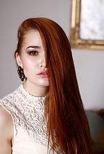 Ukrainian mail order bride Aleksandra from Donetsk with red hair and green eye color - image 14