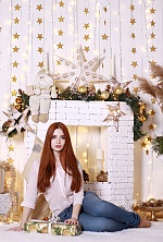 Ukrainian mail order bride Aleksandra from Donetsk with red hair and green eye color - image 16