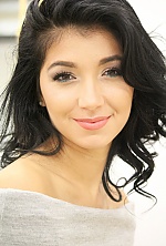 Ukrainian mail order bride Lilya from Odessa with black hair and brown eye color - image 2