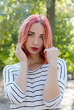 Ukrainian mail order bride Elena from Nikolaev with red hair and blue eye color - image 2