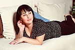 Ukrainian mail order bride Lesya from Nikopol with black hair and brown eye color - image 2