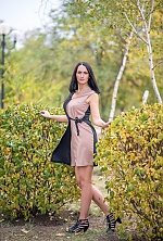 Ukrainian mail order bride Anna from Nikolaev with black hair and green eye color - image 3
