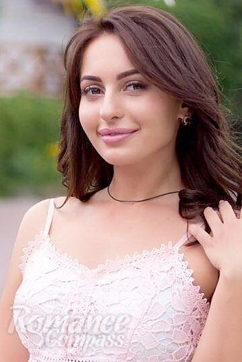 Ukrainian mail order bride Ekaterina from Sumy with brunette hair and brown eye color - image 1
