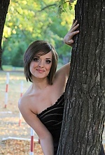 Ukrainian mail order bride Olga from Mikolayiv with brunette hair and green eye color - image 4