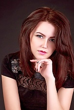 Ukrainian mail order bride Violetta from Kropyvnytskyi with brunette hair and green eye color - image 3