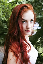 Ukrainian mail order bride Elizaveta from Lugansk with auburn hair and green eye color - image 5