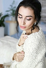 Ukrainian mail order bride Vladislava from Odessa with black hair and brown eye color - image 5