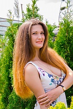 Ukrainian mail order bride Anastasia from Nikolaev with brunette hair and green eye color - image 3