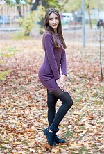 Ukrainian mail order bride Liza from Berdyansk with light brown hair and grey eye color - image 4