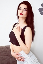 Ukrainian mail order bride Anastasia from Lugansk with brunette hair and green eye color - image 14