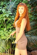 Ukrainian mail order bride Nataliya from Lubotin with red hair and green eye color - image 5