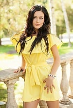 Ukrainian mail order bride Irina from Kharkiv with black hair and green eye color - image 11