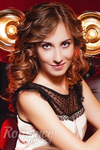 Ukrainian mail order bride Ekaterina from Vinnitsa with light brown hair and grey eye color - image 1