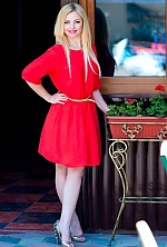 Ukrainian mail order bride Olga from Kherson with blonde hair and green eye color - image 7