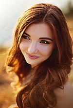 Ukrainian mail order bride Kristi from Kiev with auburn hair and hazel eye color - image 7