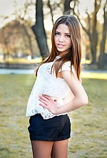 Ukrainian mail order bride Olya from Nikolaev with blonde hair and green eye color - image 4