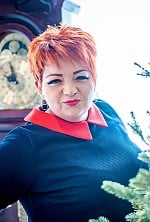 Ukrainian mail order bride Helena from Odessa with red hair and green eye color - image 7