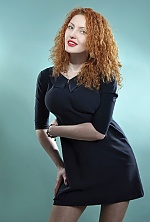 Ukrainian mail order bride Irina from Kiev with red hair and blue eye color - image 6