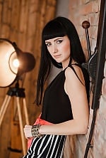 Ukrainian mail order bride Tatiana from Donetsk with black hair and grey eye color - image 5